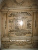 St. James Church, Delhi - Memorial to the Segeants of H.M. 82nd Regiment