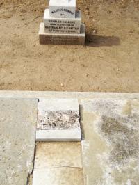 Photograph of grave at Nasirabad Cemetery taken by Ashish Dhunna