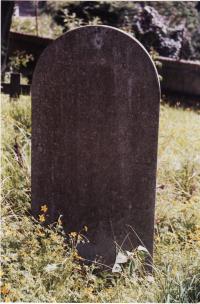 Gravestone of Mary Elizabeth Darling