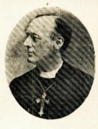Black and white plate of Louis George Mylne. Bishop of Bombay 1876-1898.