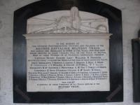 Memorial in Bristol Cathedral