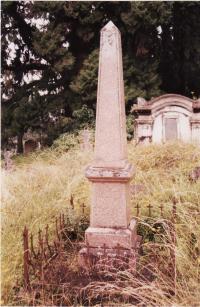 Gravestone of Henry Royal Dawson, etc.
