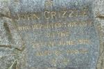 Headstone of John Grizzle