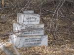 Photograph of grave at Nasirabad Cemetery taken by Ashish Dhunna