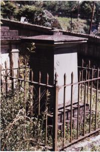 Gravestone of James Wahab