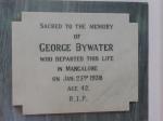 George Bywater Memorial, St Marks Cathedral Bangalore