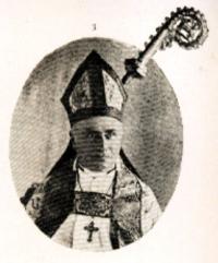 Black and white plate of James Macarthur. Bishop of Bombay 1898-1903.