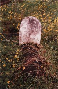 Gravestone of Ruby Blache Fox