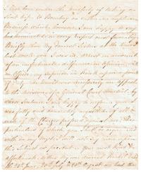 Letter from Nicholas Smyth to his Sisters p.2