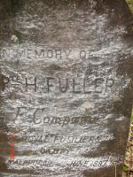 Gravestone of Private H. Fuller
